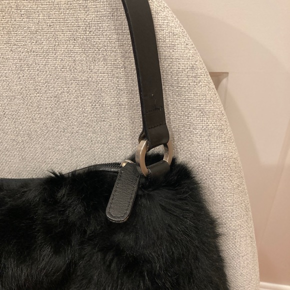 Gianfranco Ferre Bags Gianfranco Ferre Studio Black Rabbit Fur